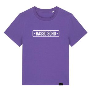 Bassd Scho Damen Shirt Frankenstyle Fränkische Hoodies Franken Mode Passt schon Fränkische Geschenke Fränkische Mitbringsel Shop Nürnberg Erlangen Bayreuth Fürth Bamberg Fränkische Schweiz