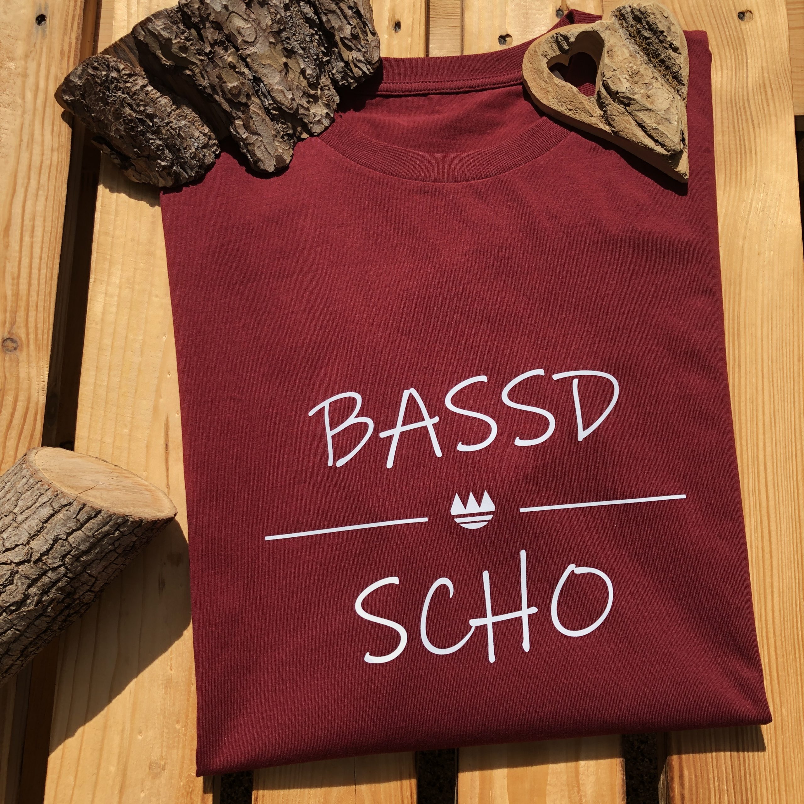 Bassd Scho T-Shirt Frankenstyle Fränkische T-Shirts Shop Würzburg Mode Versand