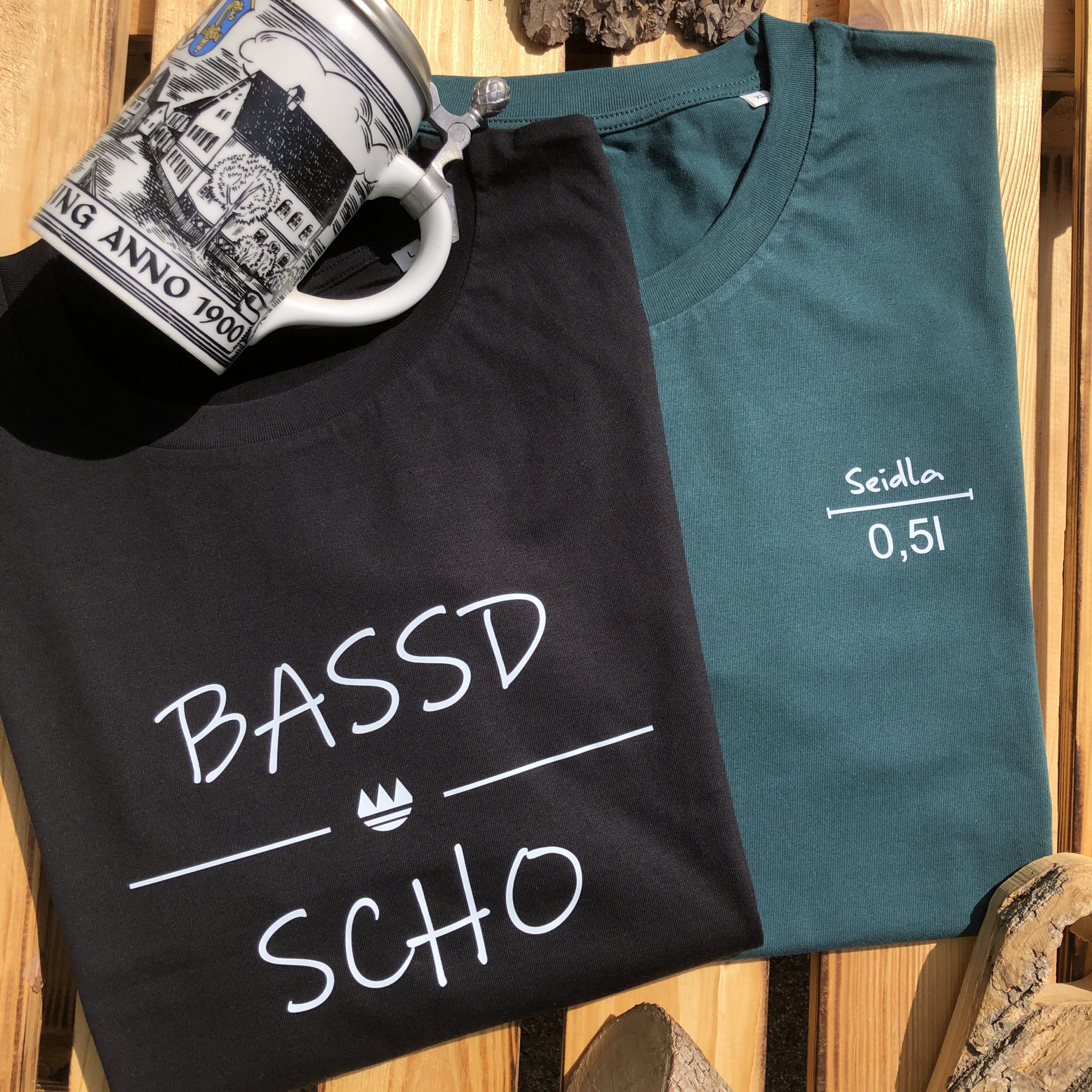 Bassd Scho T-Shirt Franken Frankenstyle Fränkische T-Shirts Fränkische Mode