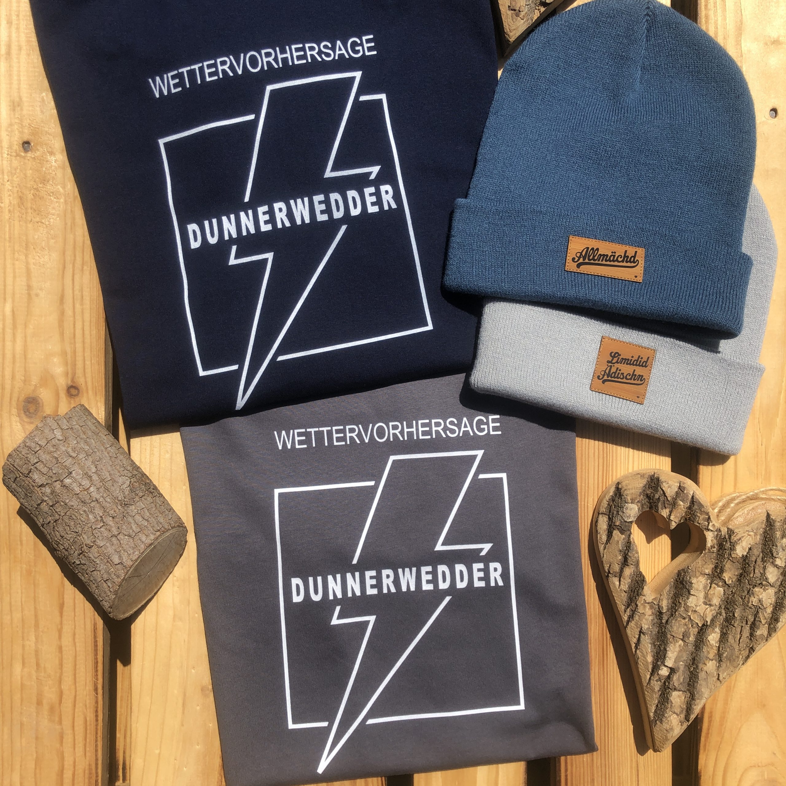 Wettervorhersage Dunnerwedder T-Shirt Frankenstyle Franken Mode Bamberg