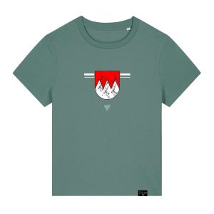 Fränkisches Wappen Damen T-Shirt Franken Frankenstyle