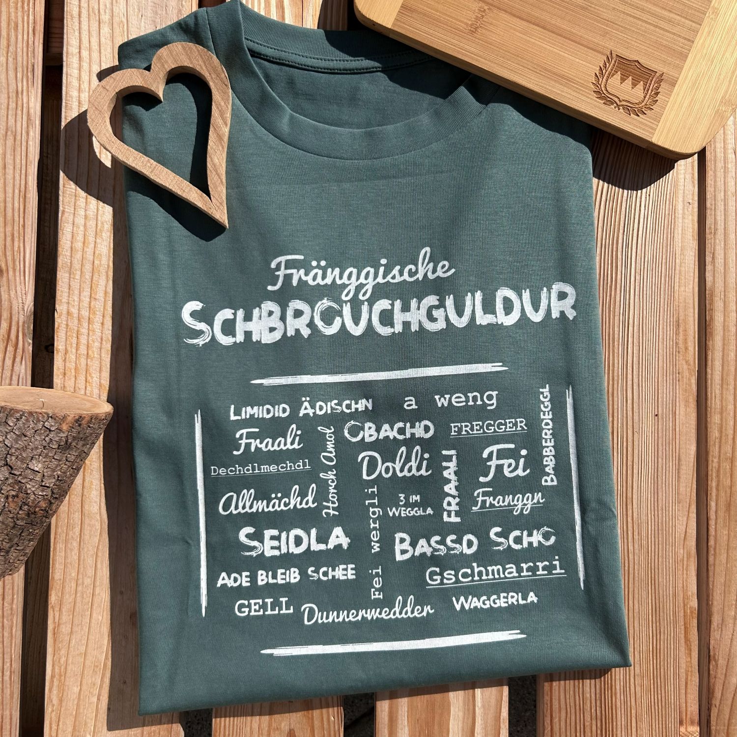 Schbrouchguldur Fränkischer Dialekt Wörter T-Shirt Frankenstyle Fränkische Shirts modern Geschenke und Mitbringsel Weinfeste und Bierfeste Franken Nürnberg Erlangen Bamberg Coburg Bayreuth Herzogenaurach Würzburg