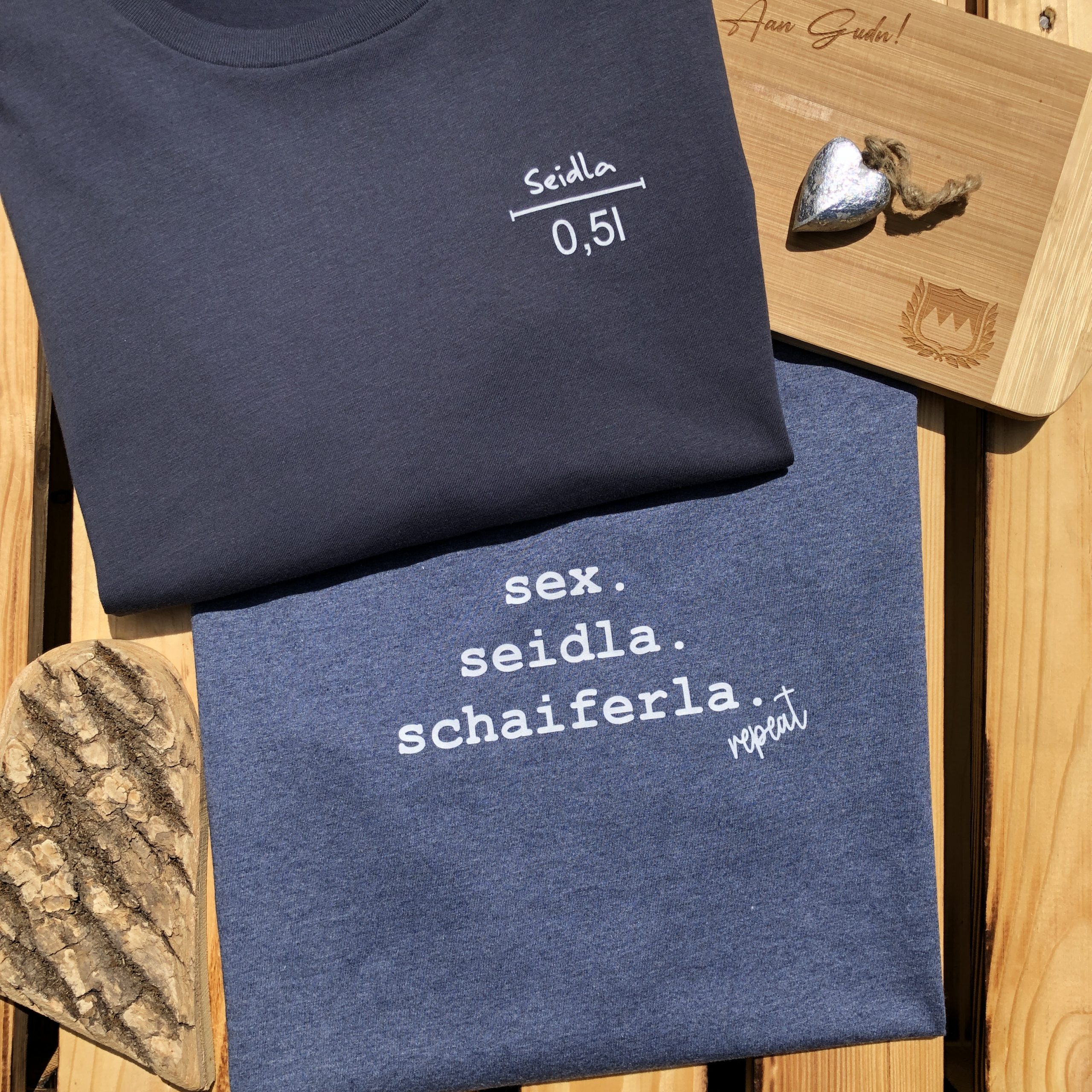 Sex Seidla Schaiferla T-Shirt Frankenstyle Fränkische Volksfest T-Shirts