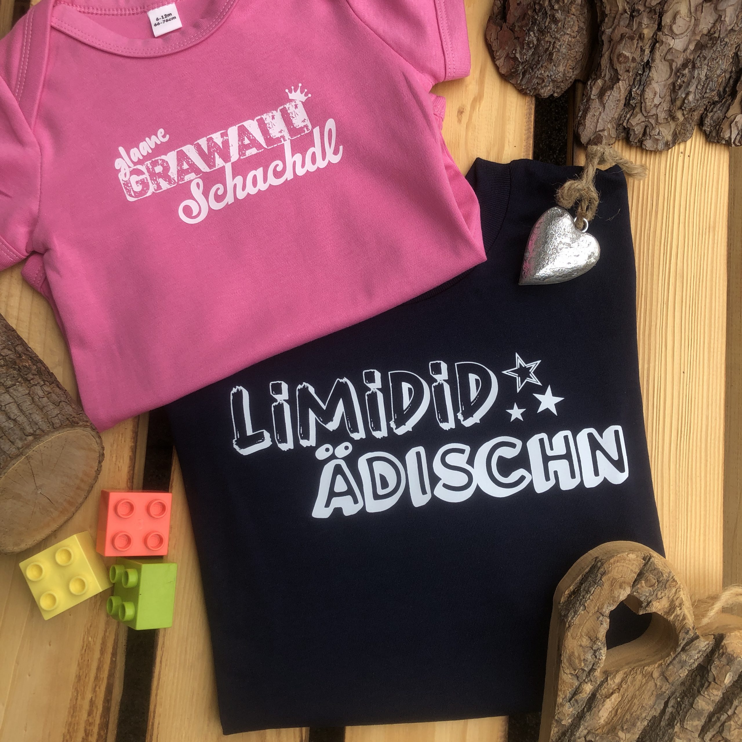 Limidid Ädischn Stars Kinder T-Shirt Frankenstyle Fränkische Kinderkleidung
