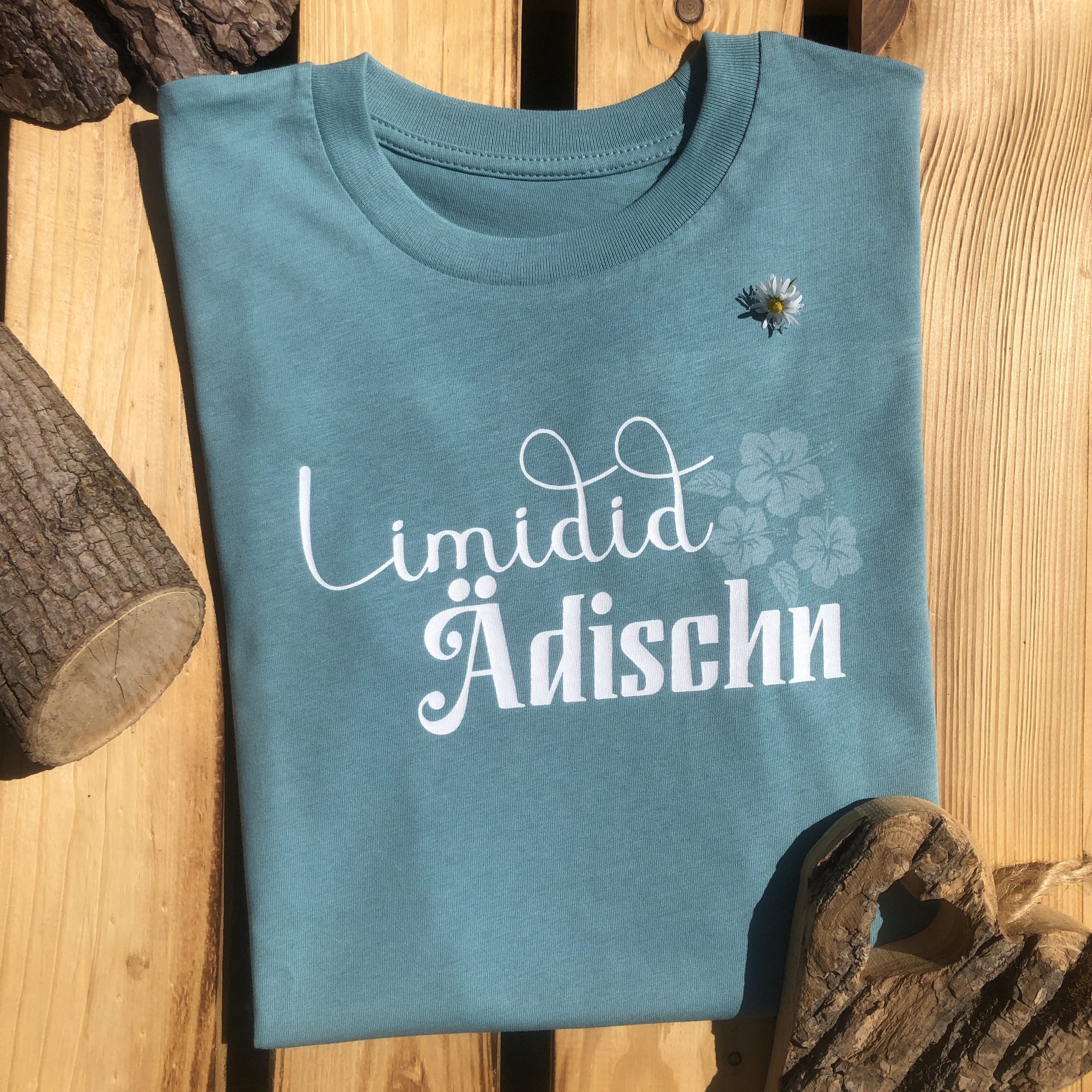 Limidid Ädischn Flowers Kinder T-Shirt Frankenstyle Kindermode Nürnberg