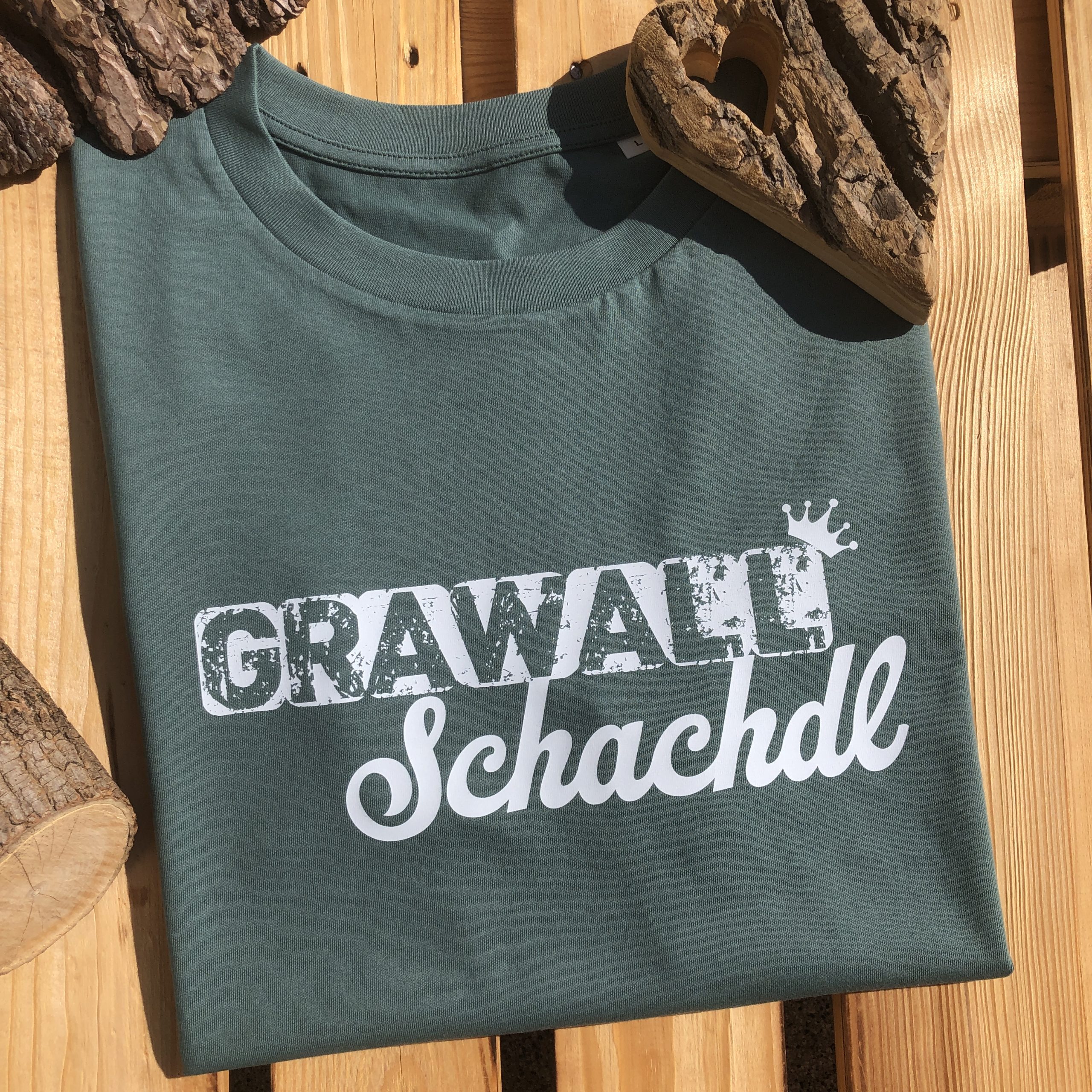 Grawallschachdl T-Shirt Damen Frankenstyle Fränkische Damenmode Würzburg