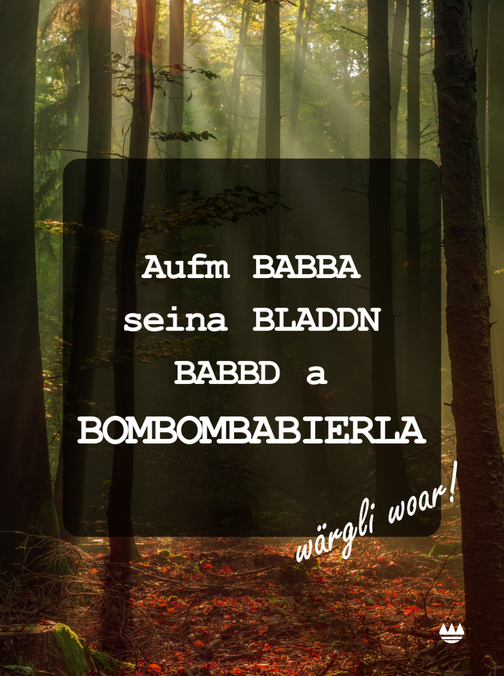 Fränkische Sprüche, Redewendungen und Weisheiten FRANKENSTYLE