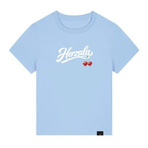 Herzala Damen Shirt Frankenstyle Fränkische Liebe Fränkische T-Shirts Mode Shop Fränkische Schweiz Nürnberg Erlangen Bamberg Coburg Würzburg Weißenburg Brombachsee Bayreuth Damenmode