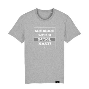 Schdeich mer n buggl nauf T-Shirt Frankenstyle Fränkische Geschenke und Mitbringsel Fränkische Shirts annather Story Shop Nürnberg Erlangen Coburg Herzogenaurach Fränkische Schweiz Bamberg Fürth Bayreuth Coburg Shop Mode