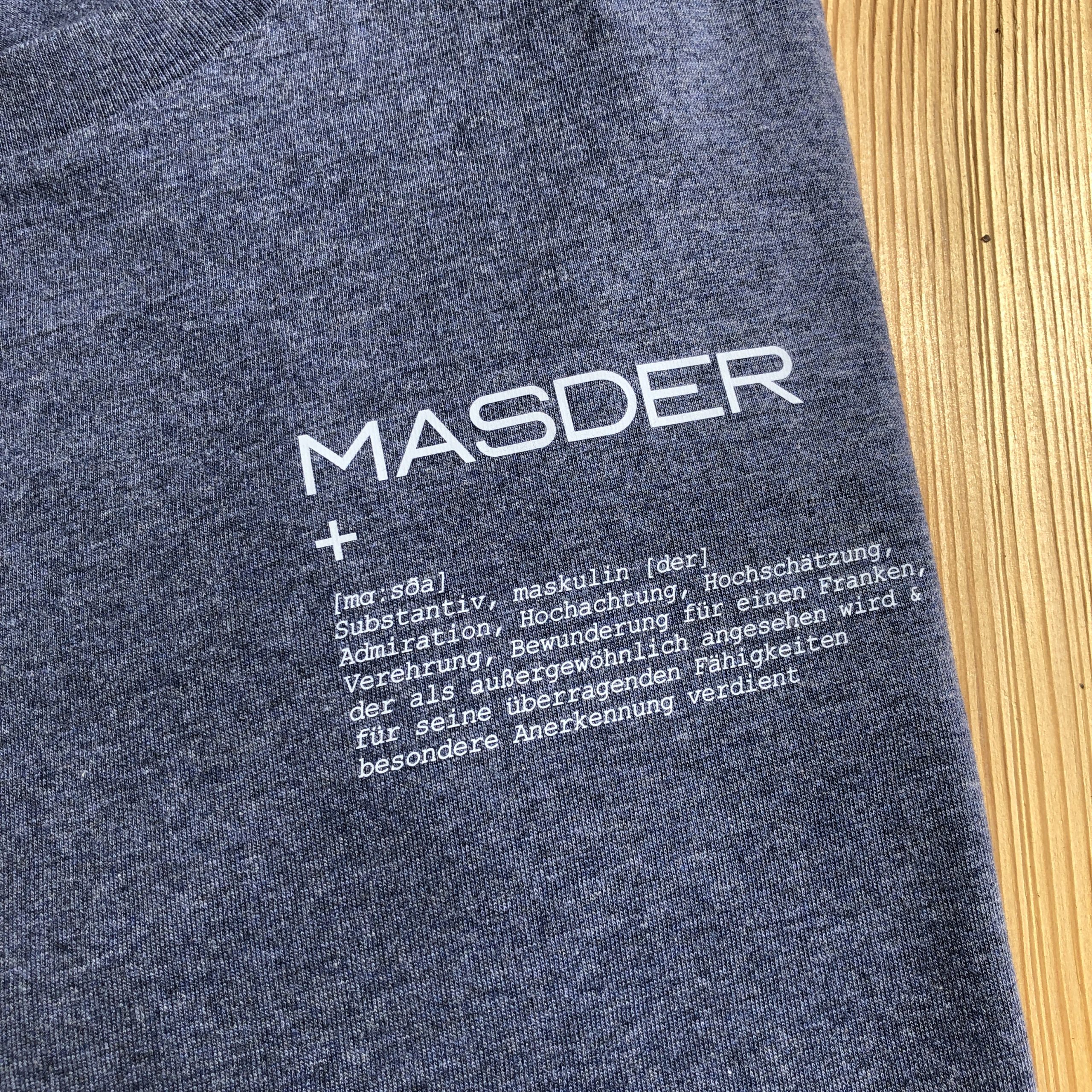 Masder T-Shirt Lexikon Frankenstyle Fränkische Herrenmode
