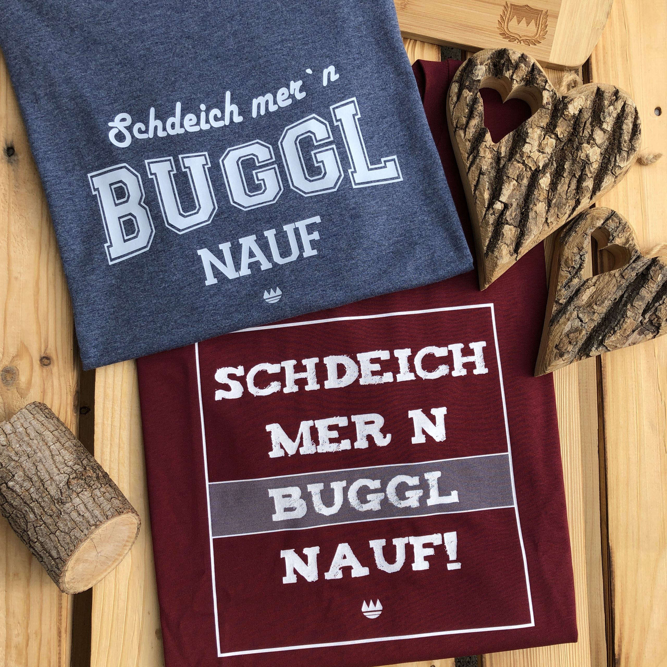 Schdeich mer n Buggl nauf T-Shirt Frankenstyle Fränkische Geschenke Shop