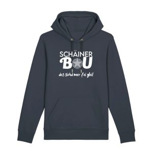 Schäiner Bou Hoodie Frankenstyle Scheener Bou Fränkische Hoodies Lustige Franken Sprüche annather Story Shop Geschenke und typische Mitbringsel Nürnberg Erlangen Coburg Herzogenaurach Fränkische Schweiz Bamberg Fürth Bayreuth Coburg Shop Mode