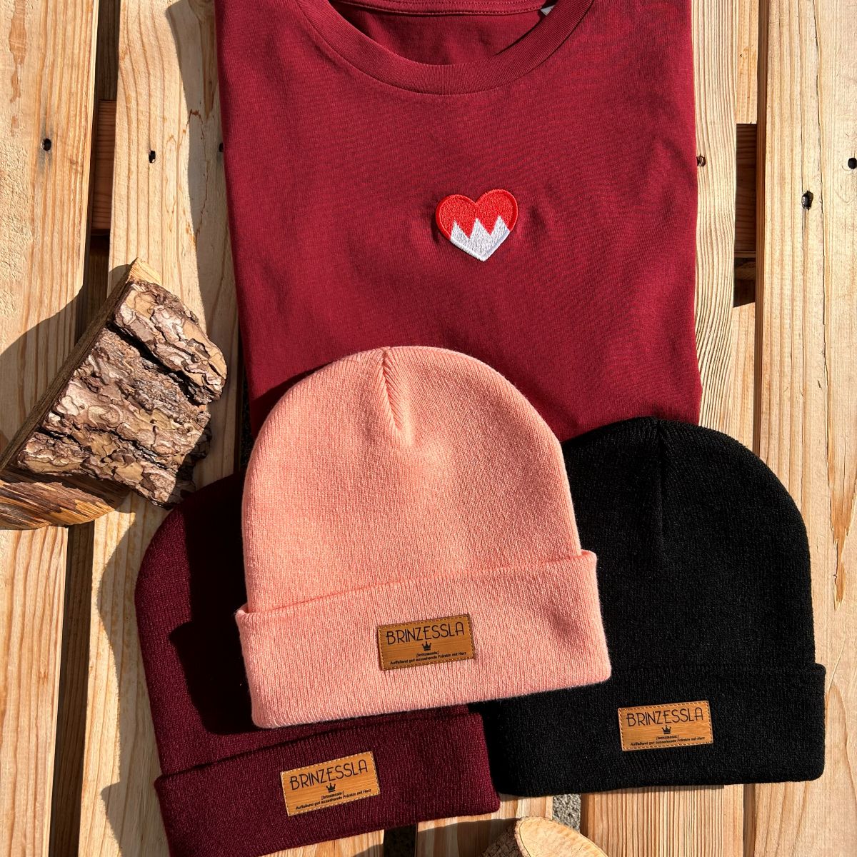 Fränkische Mütze Brinzessla Prinzessin Winter Strickmütze Frankenstyle Franken Beanie für Damen und Mädchen Kinder Fränkische Geschenke und Weihnachtsgeschenke