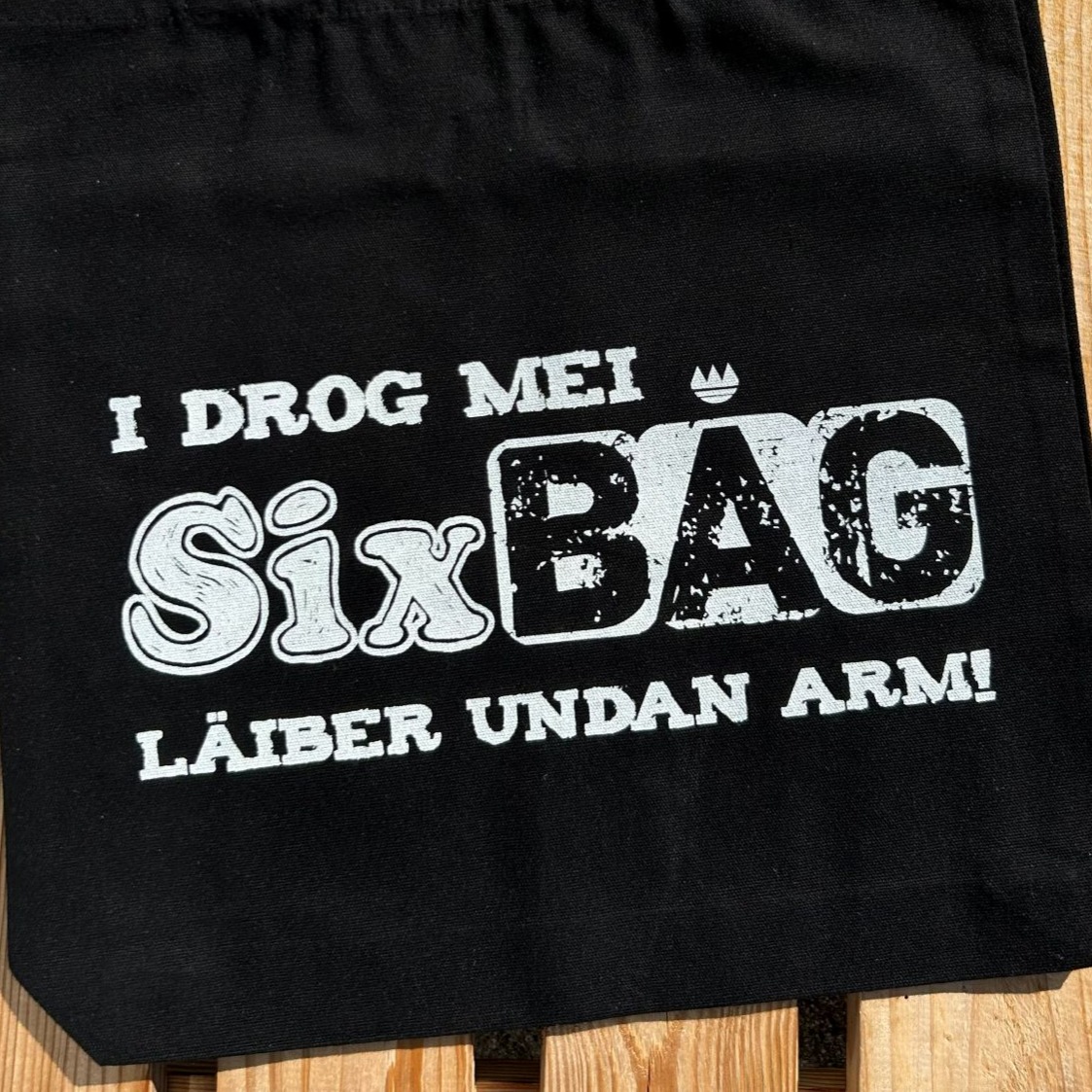 Fränkische Sixbäg Tasche Frankenstyle Fränkische Tasche Tragetasche Nürnberg Bamberg Coburg Herzogenaurach Tasche aus Franken Fränkische Mitbringsel Fränkische Geschenke