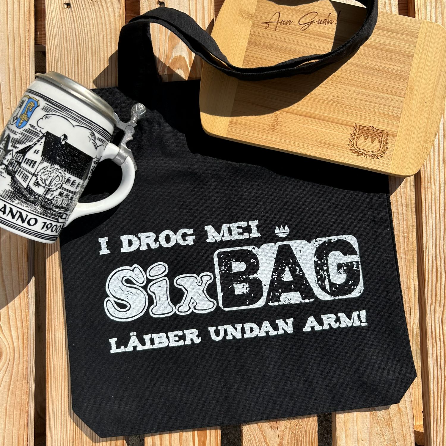 Fränkische Sixbäg Tasche Frankenstyle Fränkische Tasche Tragetasche Nürnberg Bamberg Coburg Herzogenaurach Tasche aus Franken Fränkische Mitbringsel Fränkische Geschenke