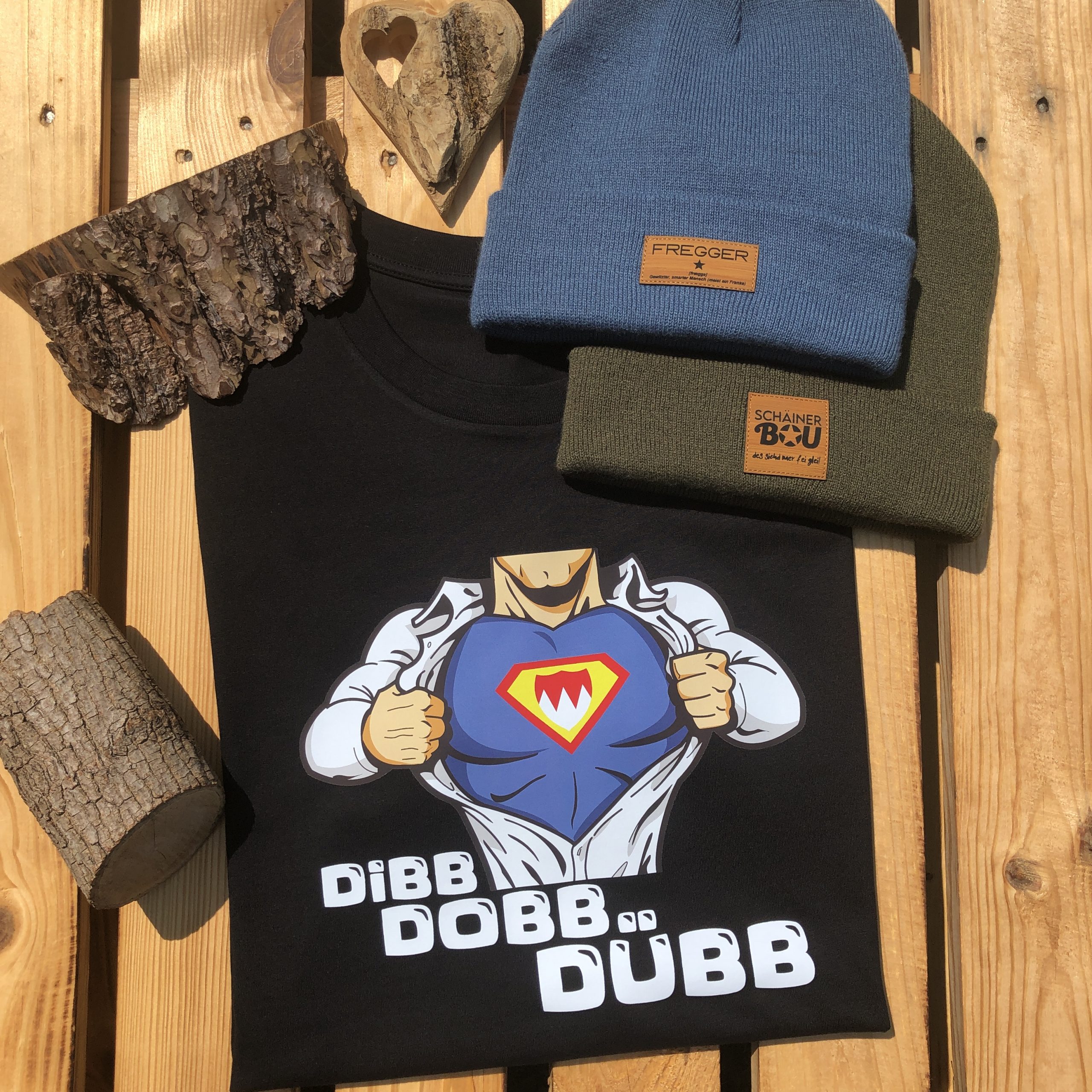 Dibb Dobb Dübb T-Shirt Frankenstyle Fränkische Mode Shop Rothenburg Tauber