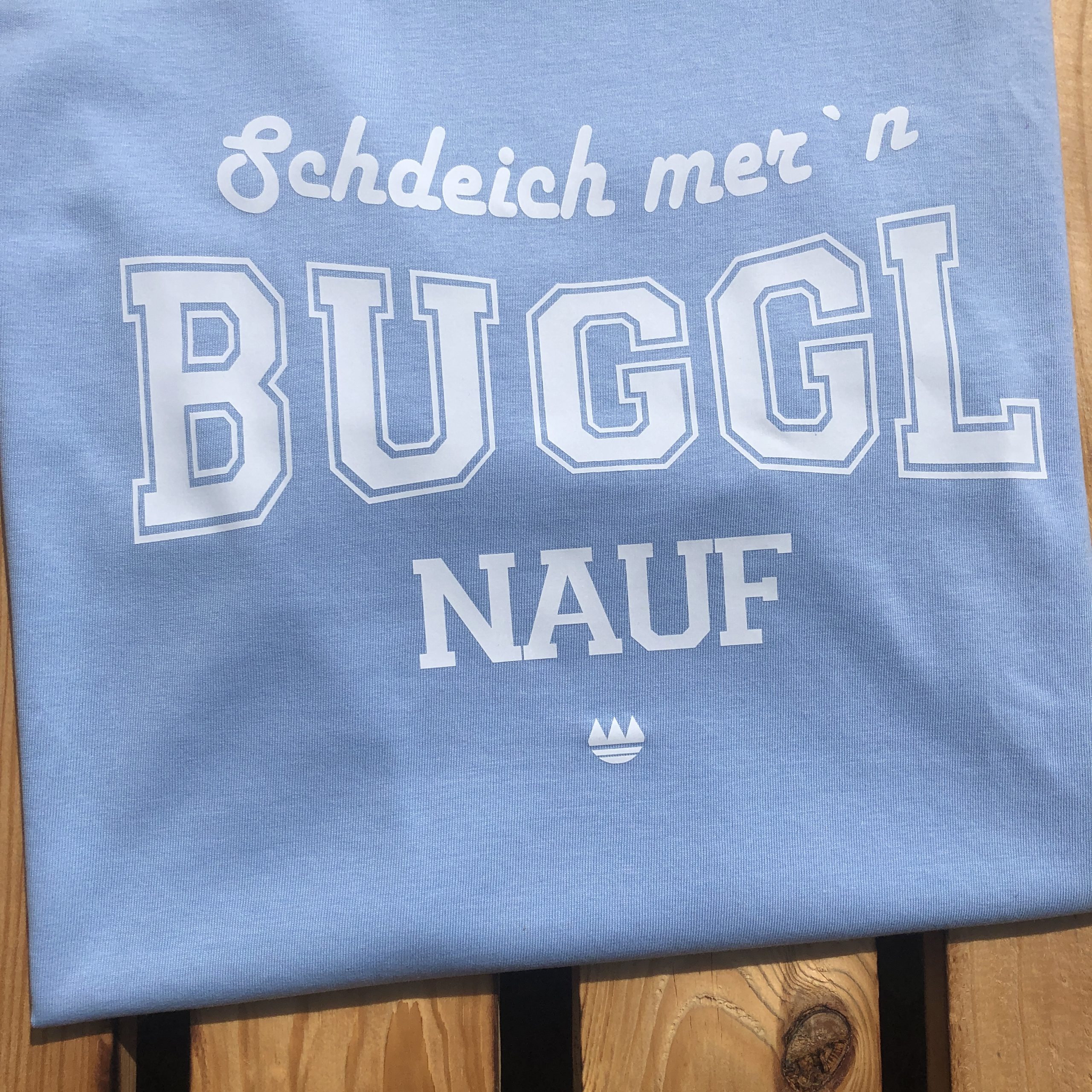 Schdeich mern Buggl nauf Damen Shirt Frankenstyle Fränkische T-Shirts Shop Würzburg