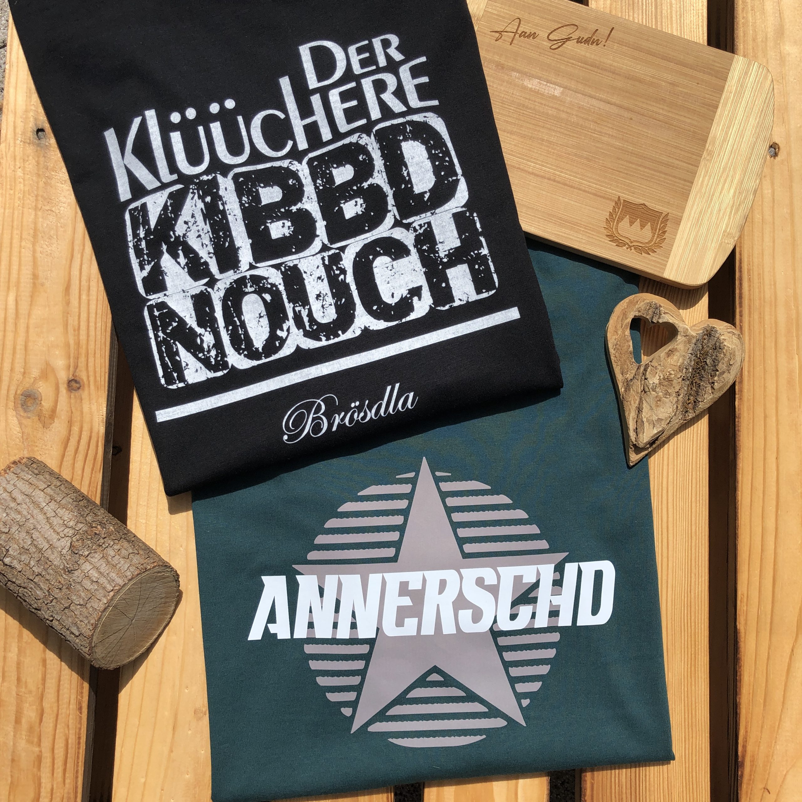 Annerschd T-Shirt Frankenstyle Fränkische Mode Shop Bayreuth