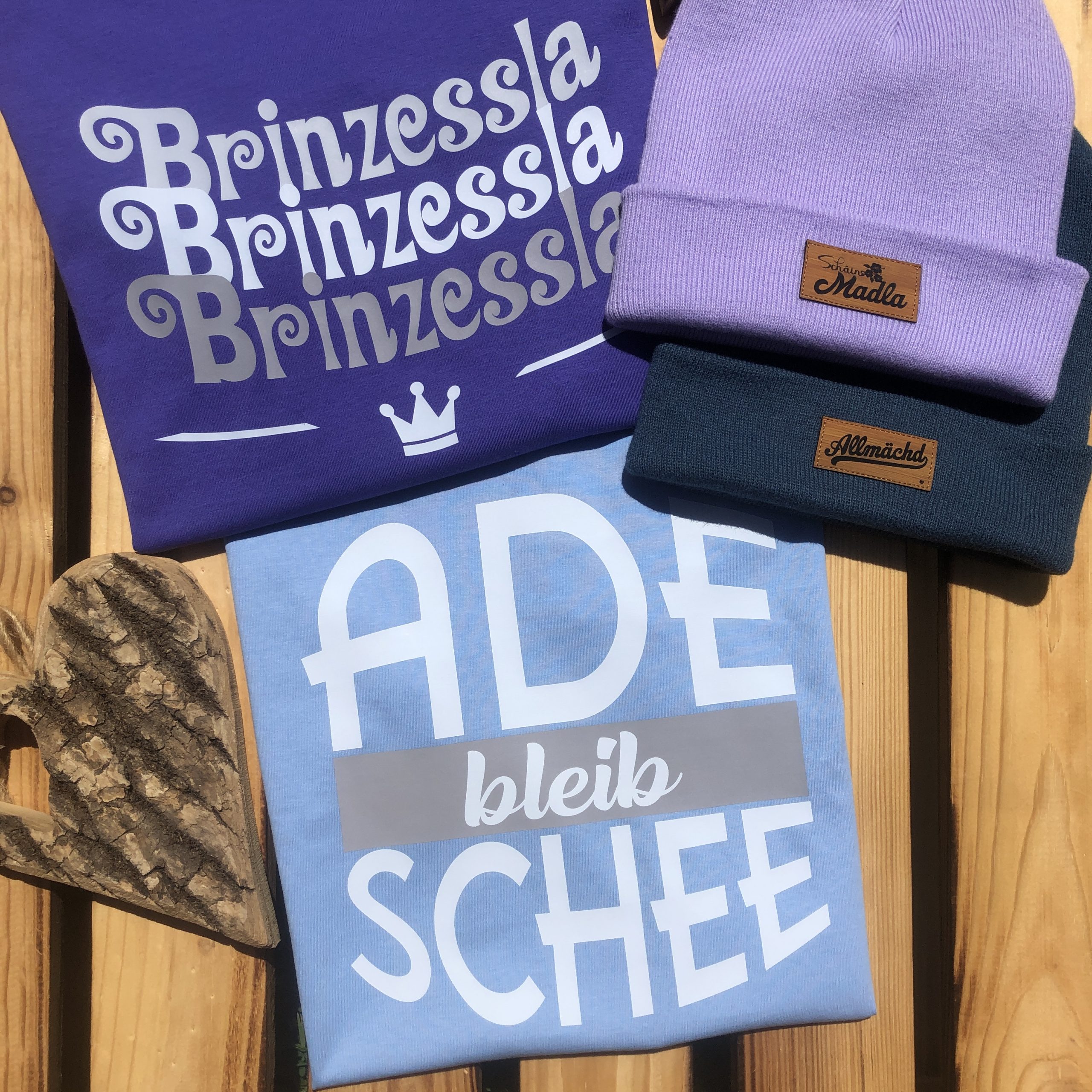 Ade bleib schee Damen T-Shirt Frankenstyle Würzburger Mode