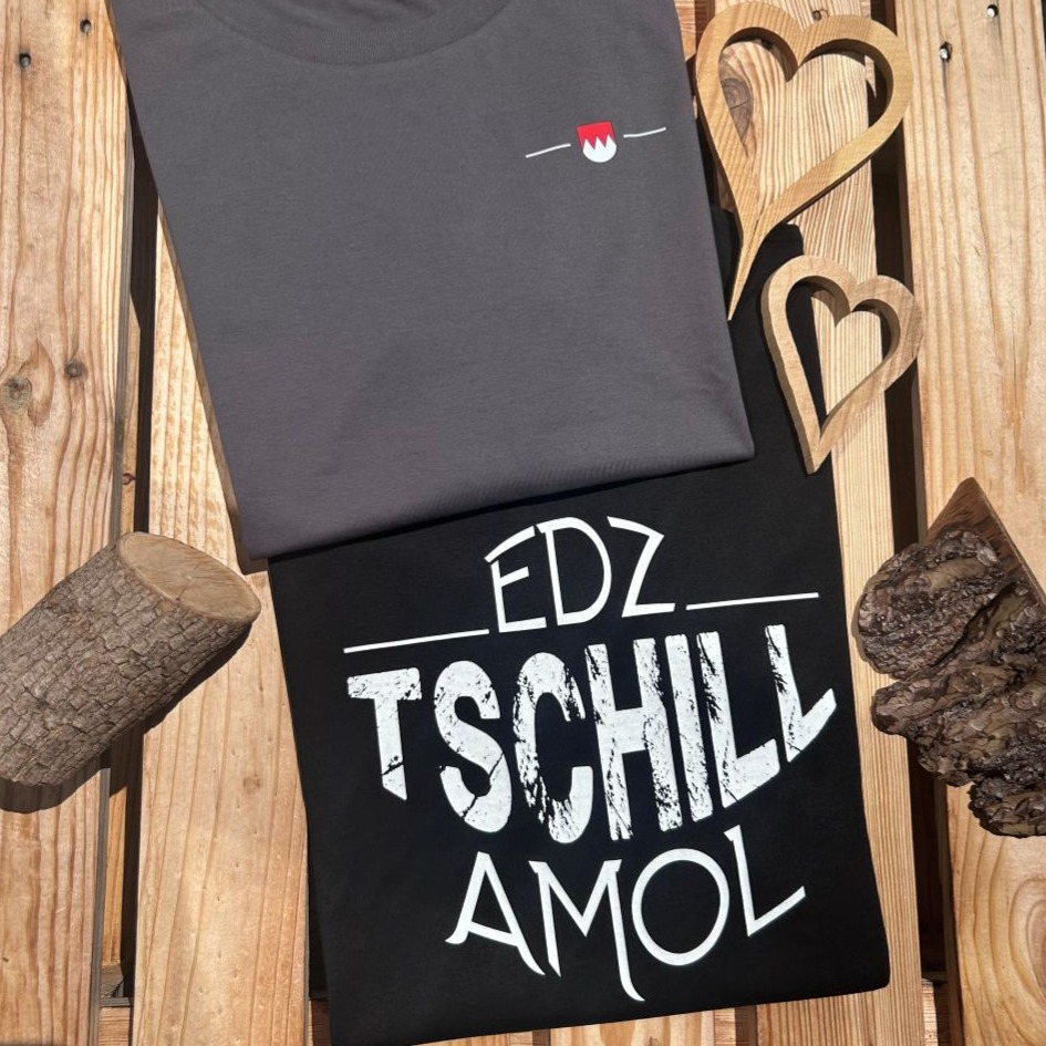 Tschill Amol T-Shirt Herren Frankenstyle Fränkische T-Shirts Annather Story Fränkische Mode Geschenke und typische Mitbringsel Nürnberg Würzburg Coburg Bayreuth Fürth Erlangen Bamberg Fränkische Schweiz Shop