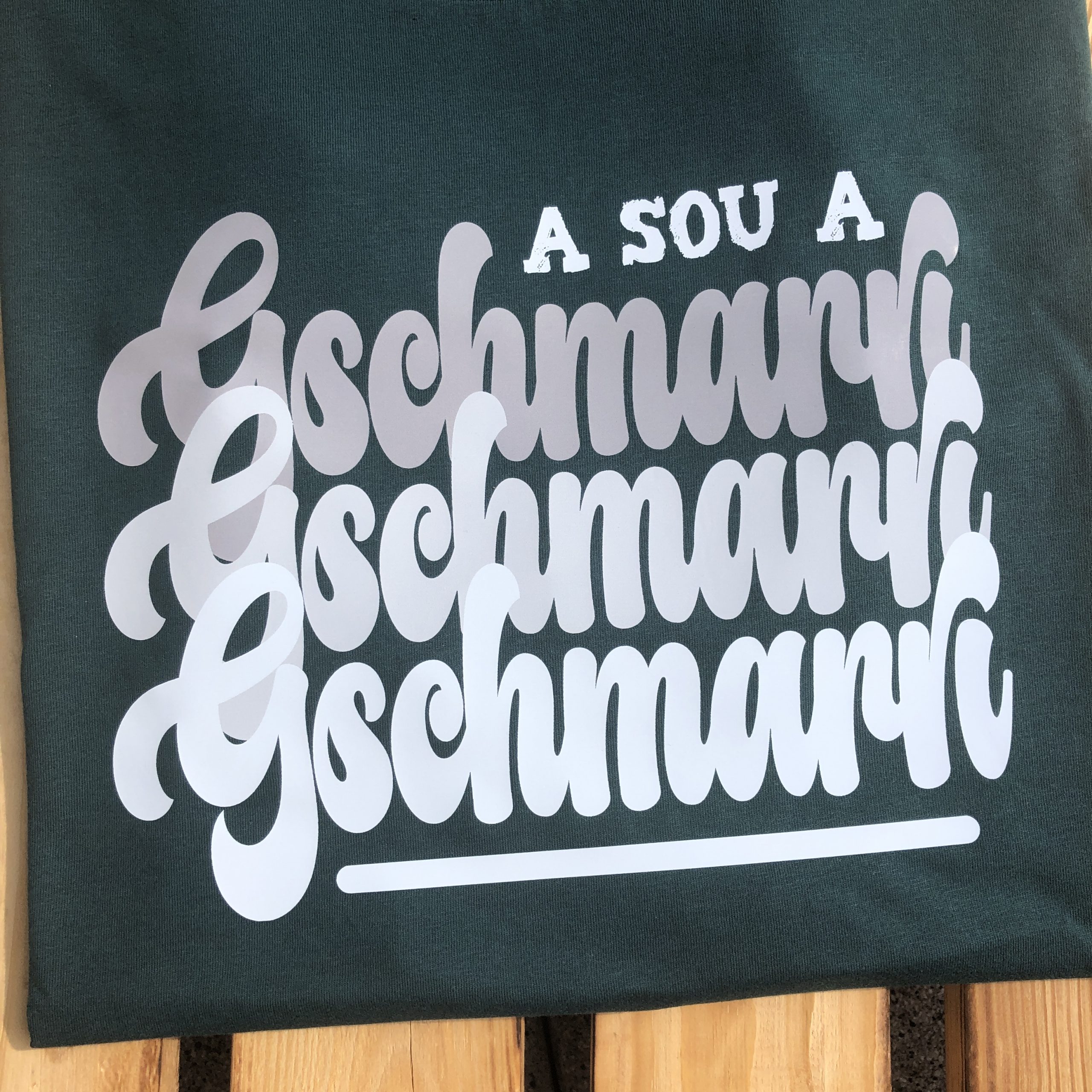 A sou a Gschmarri T-Shirt Frankenstyle Fränkische Shirts Aschaffenburg