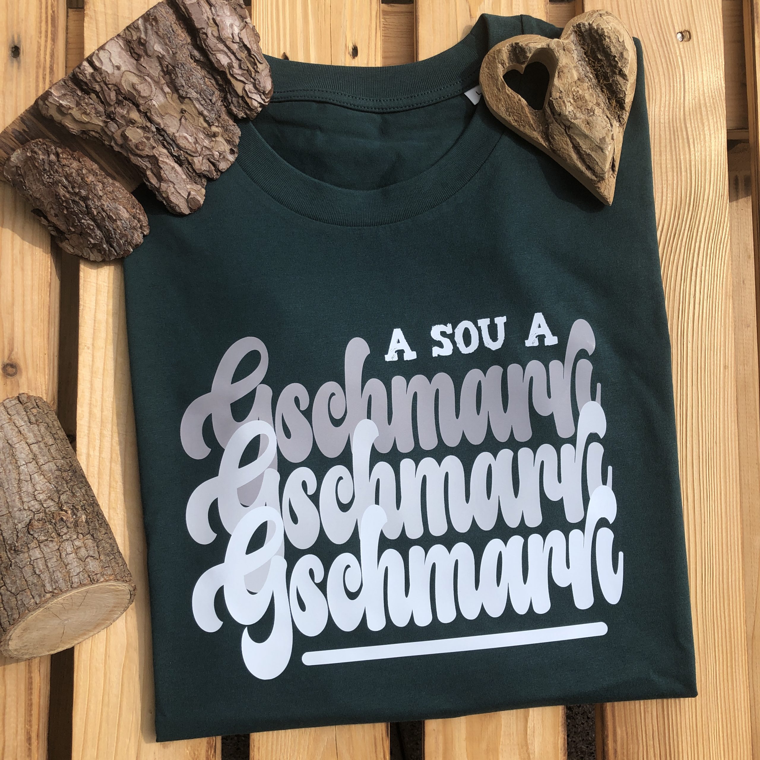 A sou a Gschmarri T-Shirt Frankenstyle Fränkische Mode Coburg Shop