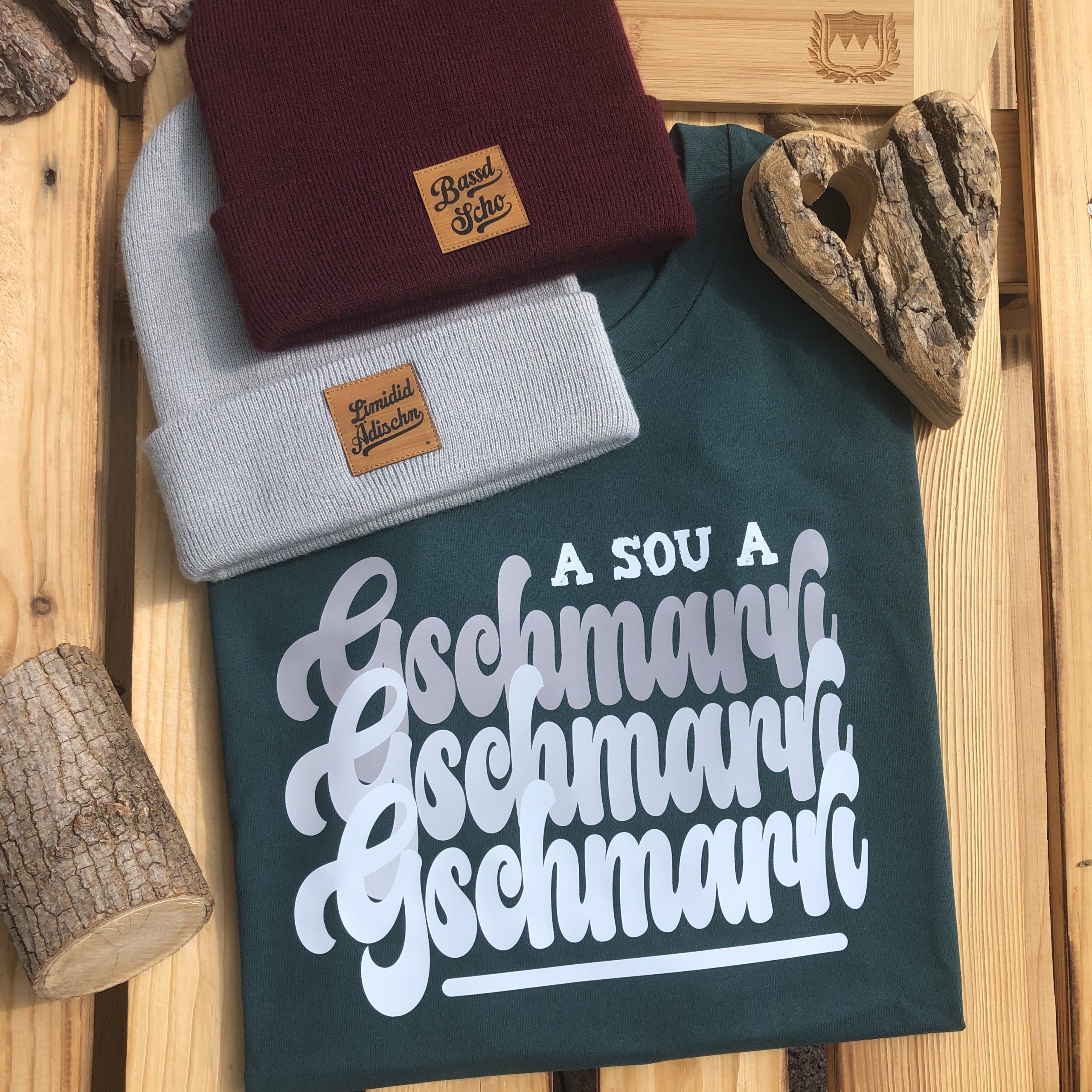 A sou a Gschmarri T-Shirt Frankenstyle Fränkische Mode Nürnberg Shop