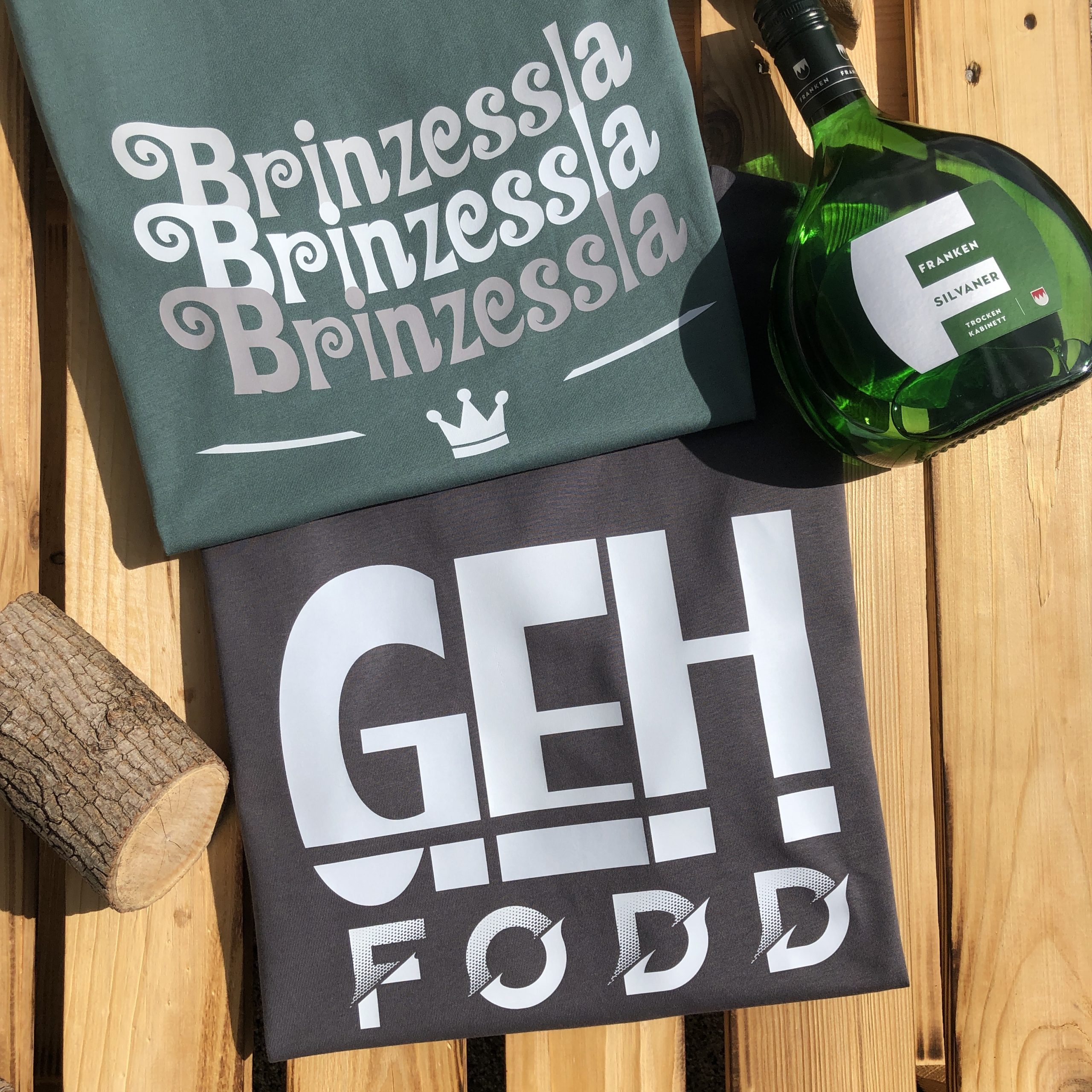 Geh Fodd T-Shirt Damen Frankenstyle Fränkische Geschenke Shop Erlangen