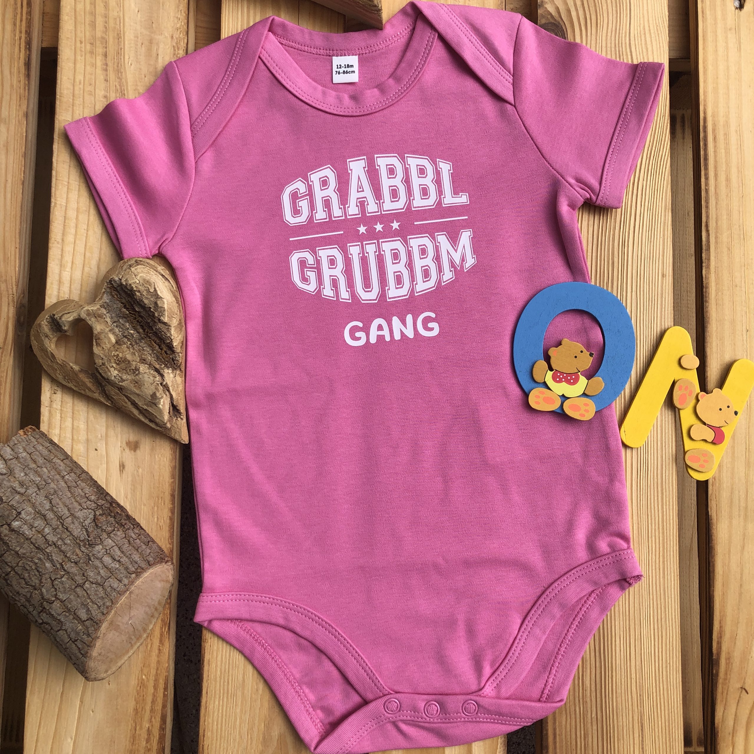 Grabbl Grubbm Gang Baby Body Frankenstyle Fränkische Babymode Erlangen Shop