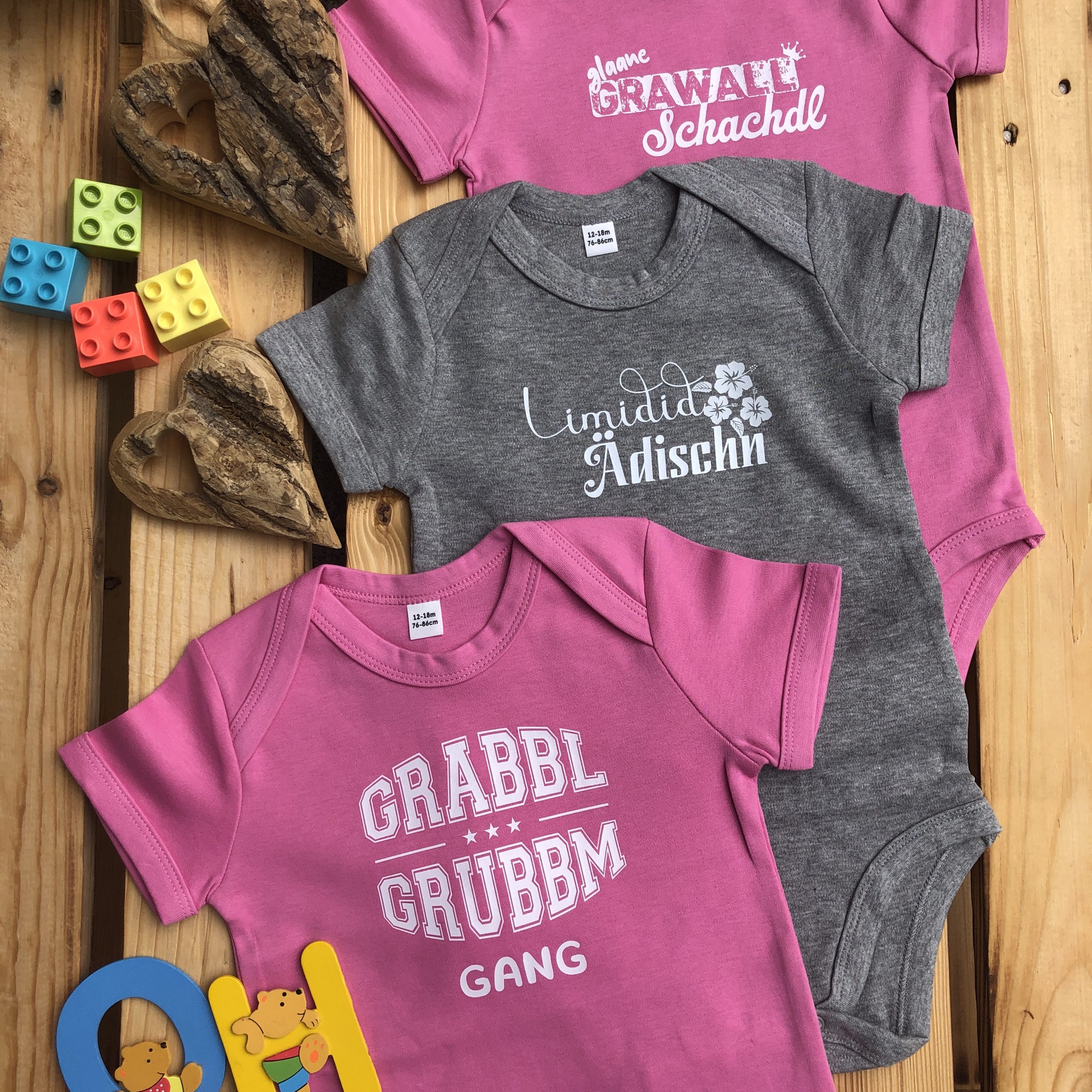 Grabl Grubbm Gang Baby Bodys Fränkische Babykleidung Würzburg Shop