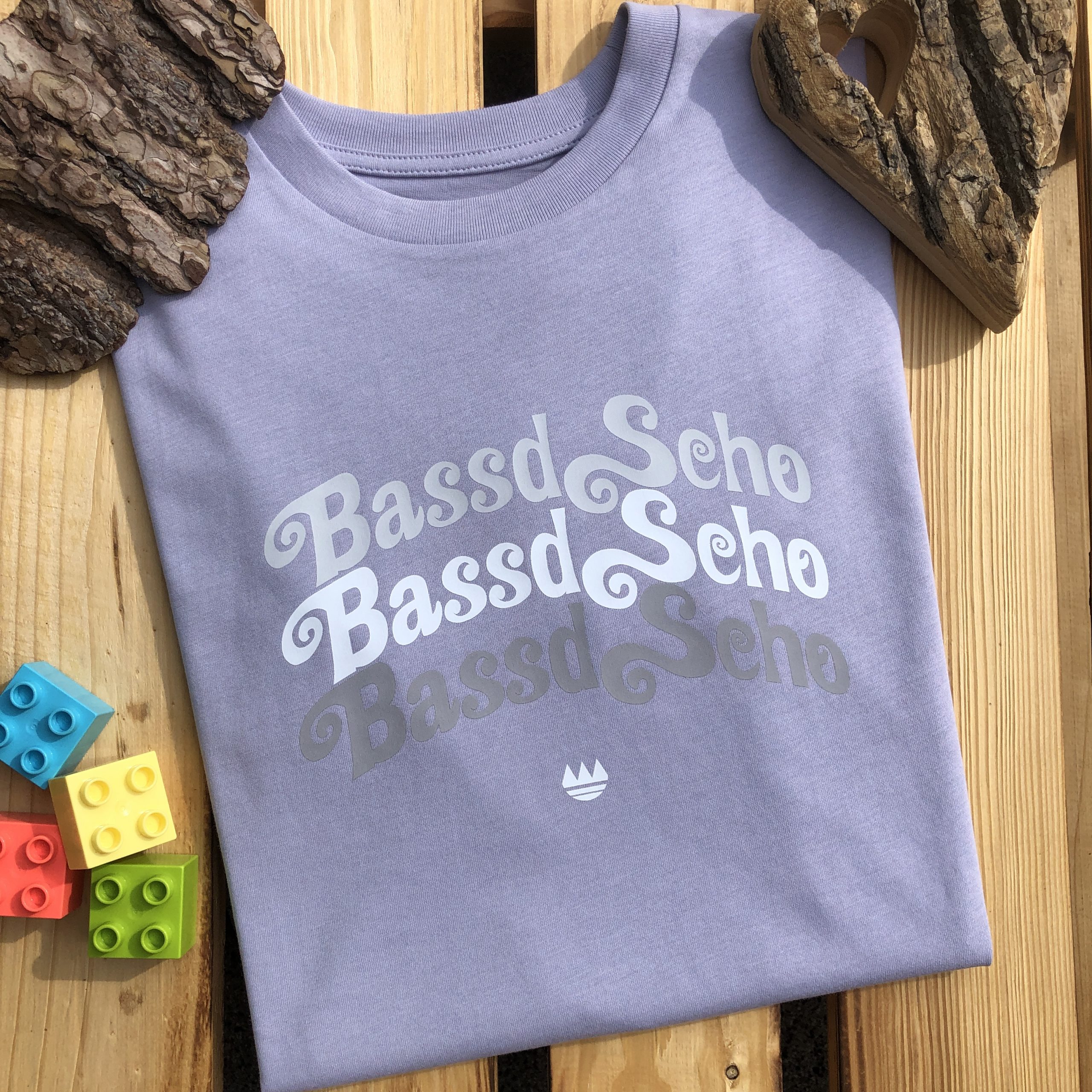 Bassd Scho Kinder T-Shirt hoch Drei Frankenstyle Fränkische Kindershirts Jungen und Mädchen