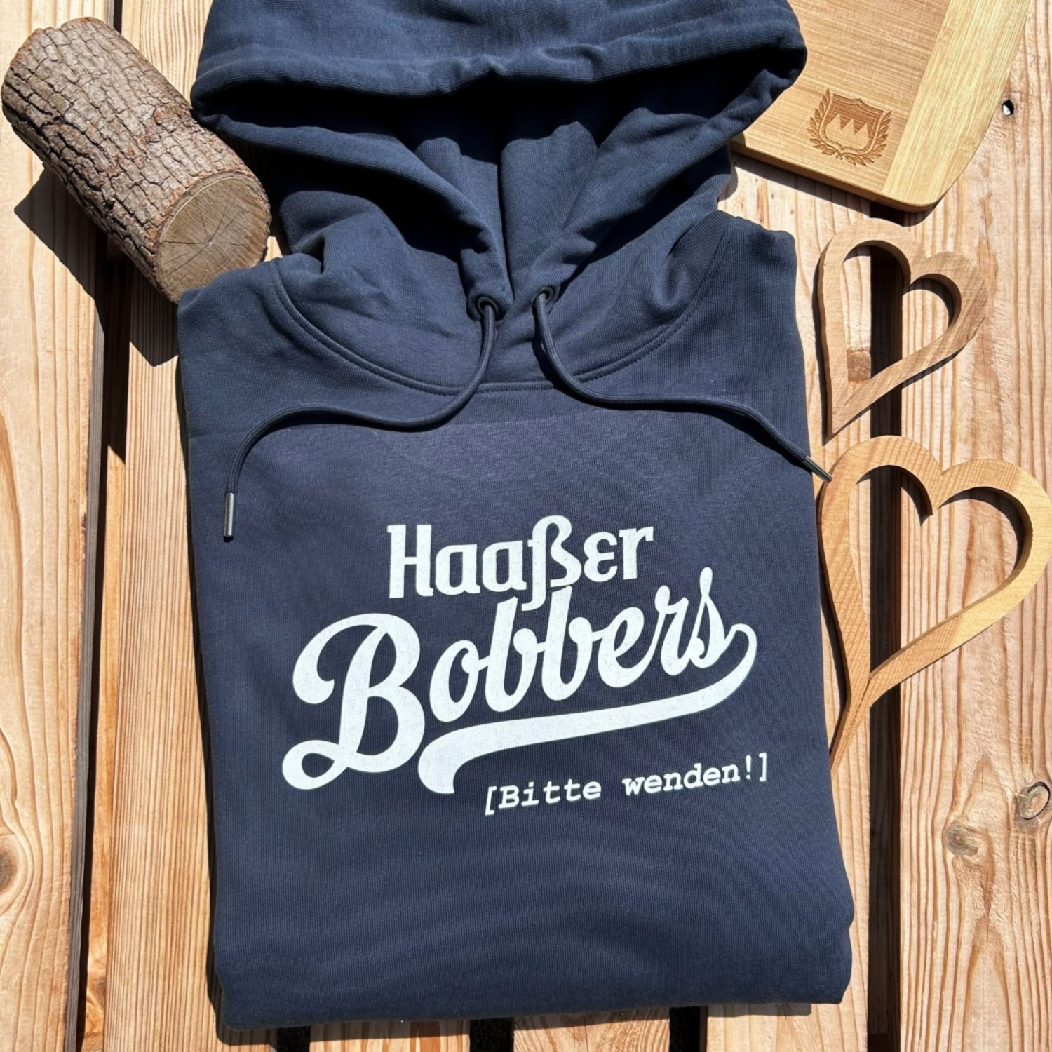 Haaßer Bobbers Hoodie Frankenstyle Fränkische Hoodies und Shirts Annather Story Shop Frankenland Frankenshop Geschenke und Mitbringsel Nürnberg Erlangen Fürth Coburg Würzburg Herzogenaurach Fränkische Schweiz Bayreuth Mode