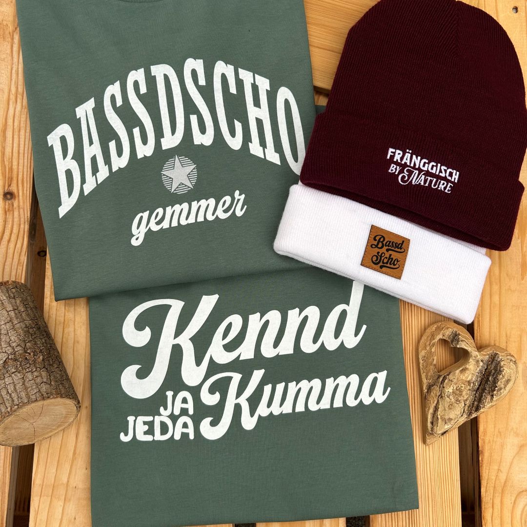 Kennd Ja Jeda Kumma T-Shirt Frankenstyle Fränkische Shirts Nürnberg Bamberg Coburg Bayreuth Würzburg Forchheim Erlangen Bamberg Mode Shop