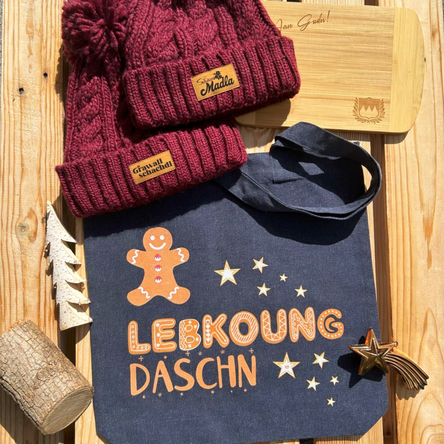 Lebkoung Daschn Lebkuchen Tasche von Frankenstyle Christkindelmarkt Weihnachtsmarkt Adventsmarkt Tasche Nürnberg Würzburg Franken Erlangen Bamberg Fürth Eichstätt Brombachsee Bayreuth Coburg Weihnachtsgeschenke