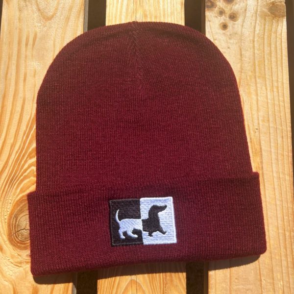 Fränkische Dackel Mütze oder Dachshund Mütze von Frankenstyle für Dackelfans in Franken Nürnberg Würzburg Coburg Erlangen Fürth oder Bayreuth Dackel Shop