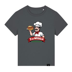 Drei im Weggla Damen Shirt von Frankenstyle Fränkische Hoodies und Mode aus Franken Nürnberg Erlangen Weissenburg Treuchtlingen Bamberg Coburg Bayreuth Kissingen Shop