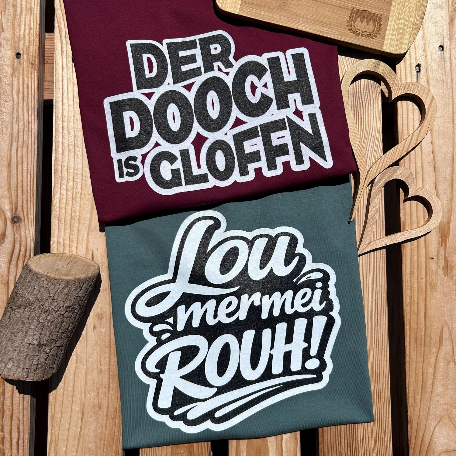 Lou mer mei Rouh T-Shirt Frankenstyle Fränkische Shirts annather Story Franken Shirts Lustig Nürnberg Fränkische Geschenke typisch fränkische Mitbringsel Würzburg Erlangen Fürth Bamberg Bayreuth Pottenstein Fränkische Schweiz Coburg Brombachsee Shop