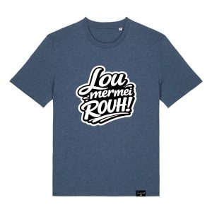 Lou mer mei Rouh T-Shirt von Frankenstyle Fränkische Shirts und Pullover mit Motiven und lustigen Sprüchen aus Franken Mode aus Bamberg Nürnberg Coburg Kissingen Rothenburg Treuchtlingen Bayreuth