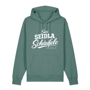 Sex Seidla Schäufele Hoodie Frankenstyle Fränkischer Lifestyle Franken Hoodies und Mode Fränkisches Essen Urlaub in Franken