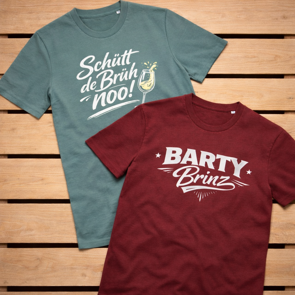 Barty Brint Party Prinz T-Shirt Frankenstyle Fränkische T-Shirts Nürnberg Erlangen Fürth Bamberg Coburg Würzburg Bayreuth Fränksiche Schweiz SHirts und Mode Shop Franken Geschenke