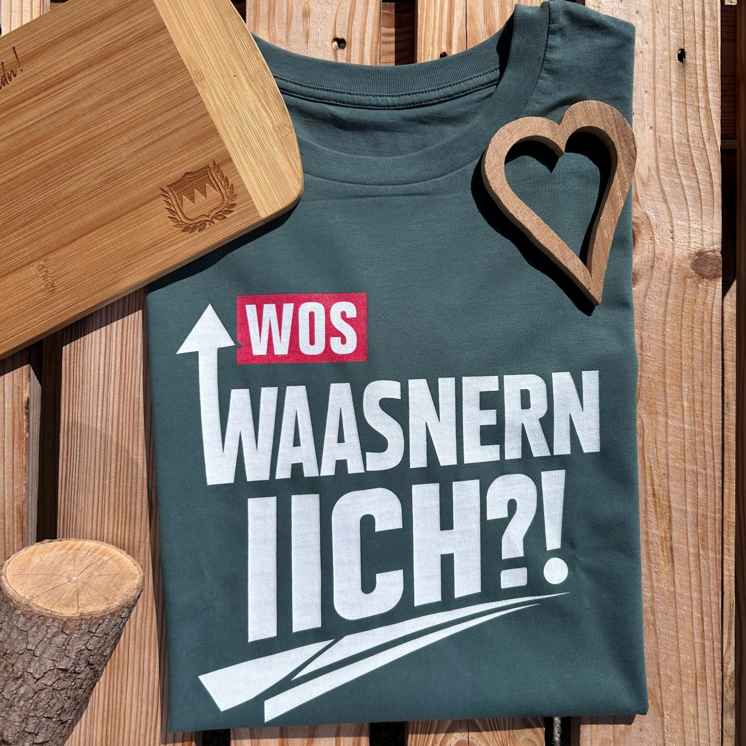 Wos wassnern ich T-Shirt Frankenstyle Fränkische T-Shirts Coburg Würzburg Nürnberg Herzogenaurach Forchheim Fränkische Schweiz Brombachsee Shirts und Mode aus Franken Fränkische Geschenke und Mitbringsel